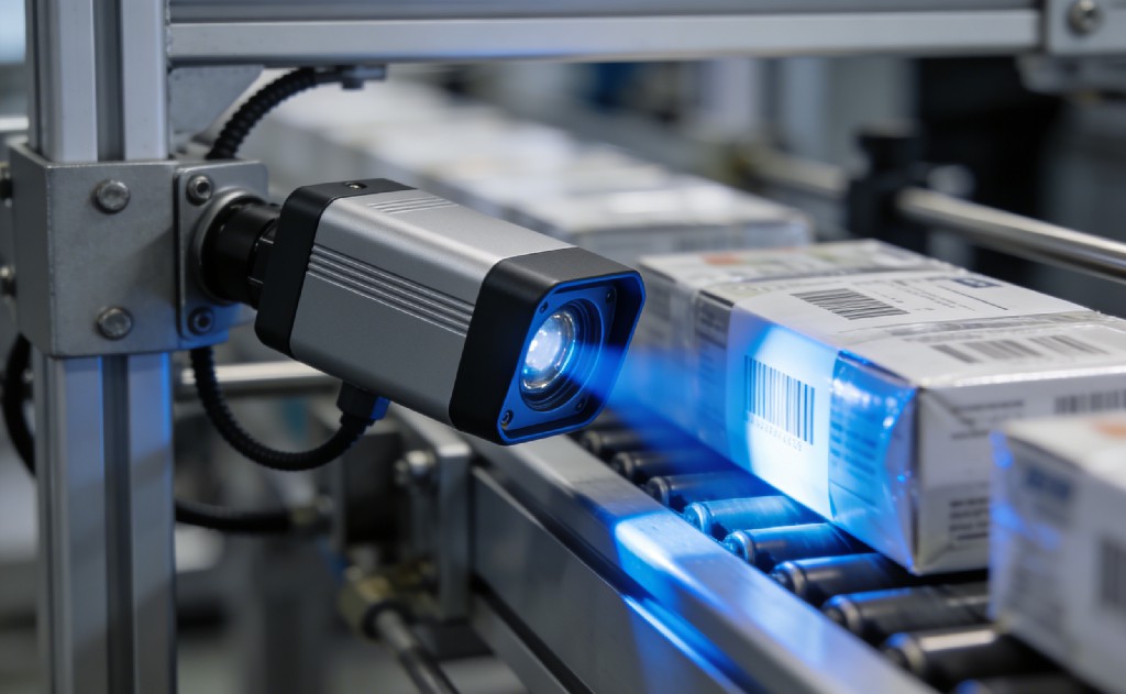 智能读码器选型,工业读码技术,AI深度学习读码,二维固定式读码器,DPM直接零件标识,OCR字符识别,读码器光源方案,产线读码效率,手持终端PDA,读码器通讯协议